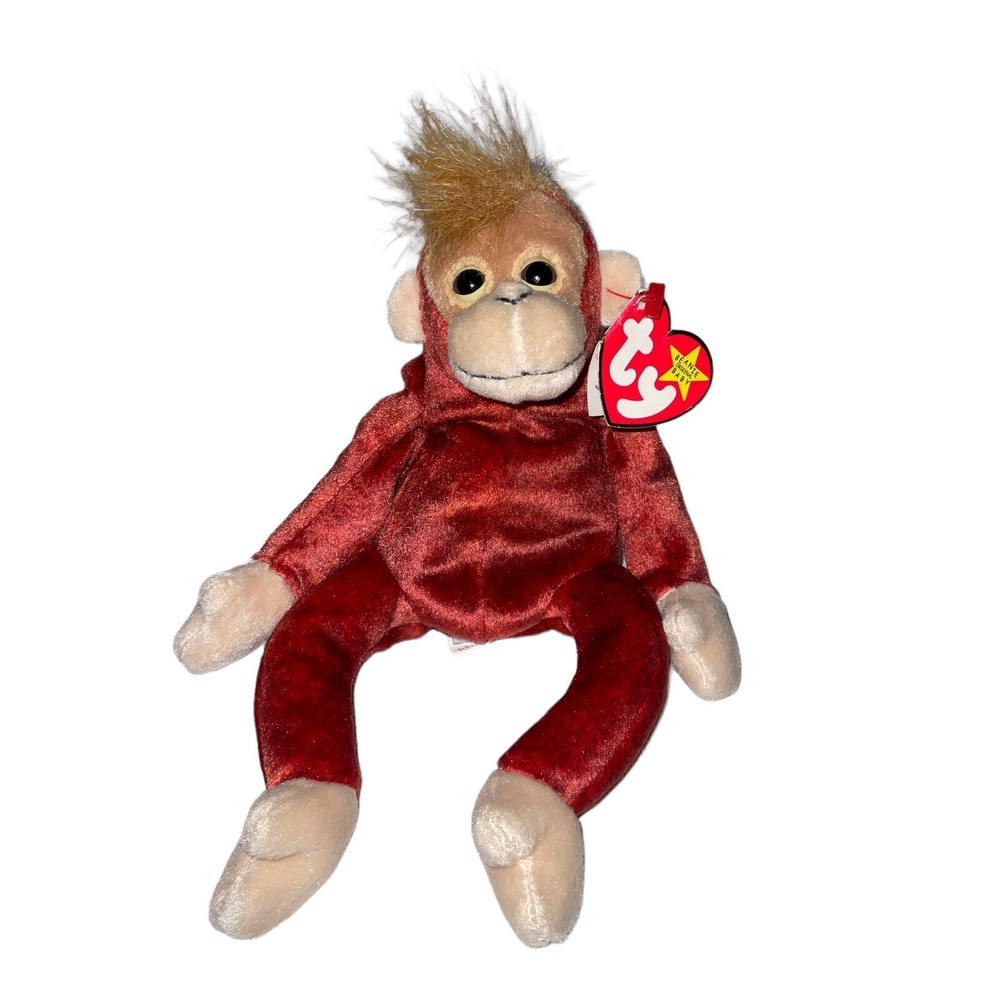 Ty Beanie Babies Schweetheart the Orangutang Toy‎ Tag Errors Rare